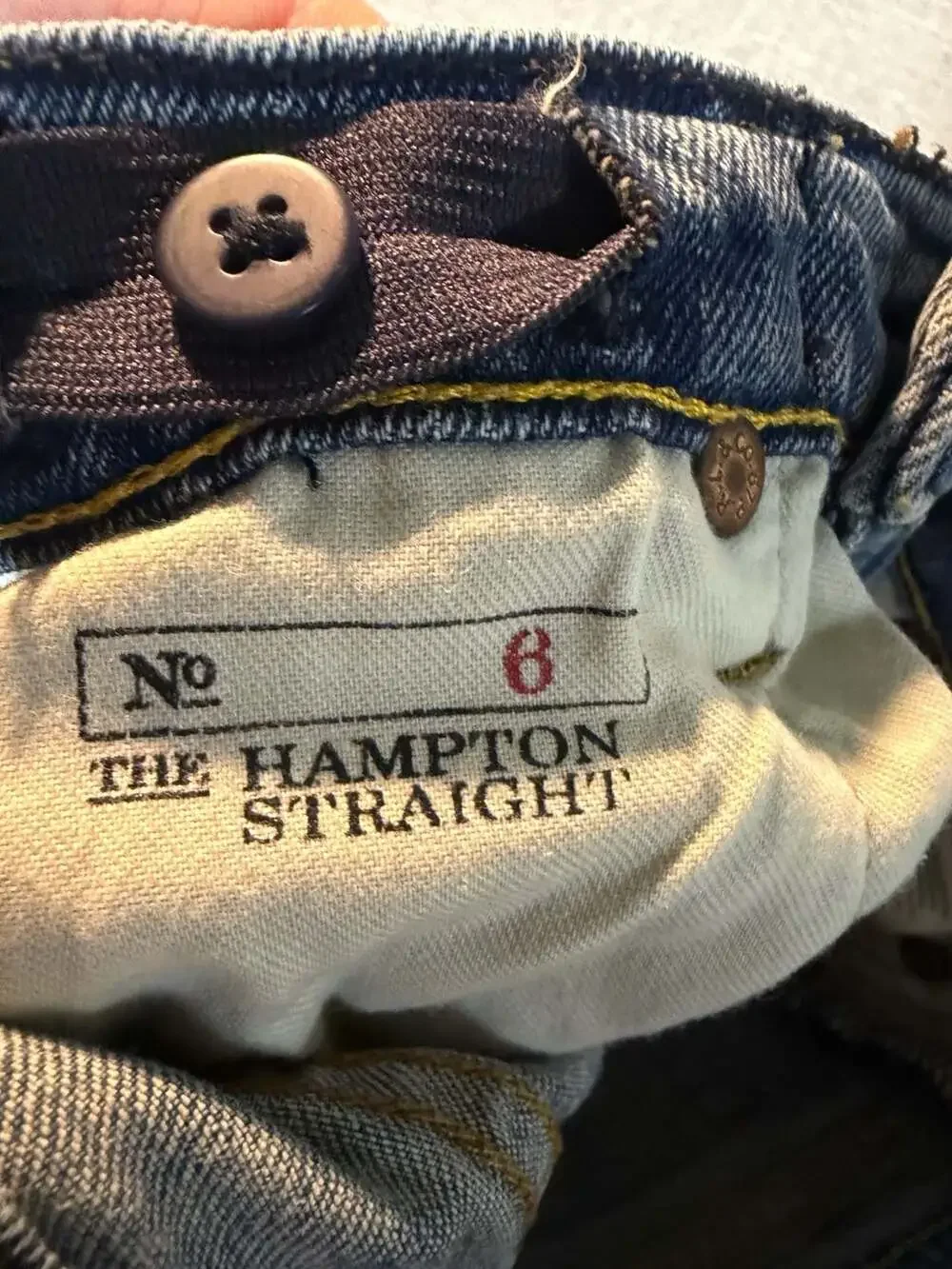 Polo Ralph Lauren The Hampton Straight Kids Denim Jeans Size 6